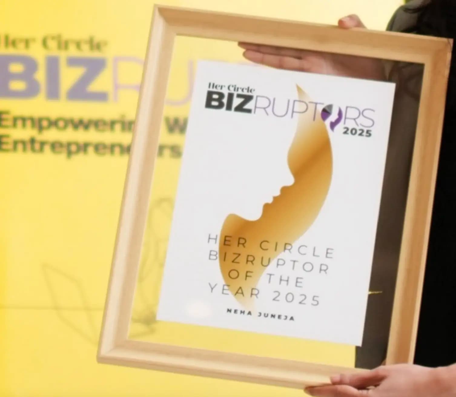 Bizruptor of the Year 2025 for Financial Inclusion by Her Circle by Nita M. Ambani